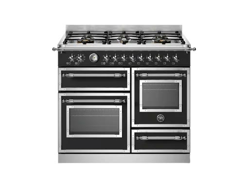 Bertazzoni Heritage 100 cm gaskomfur, 3 ovne Bertazzoni gaskomfur