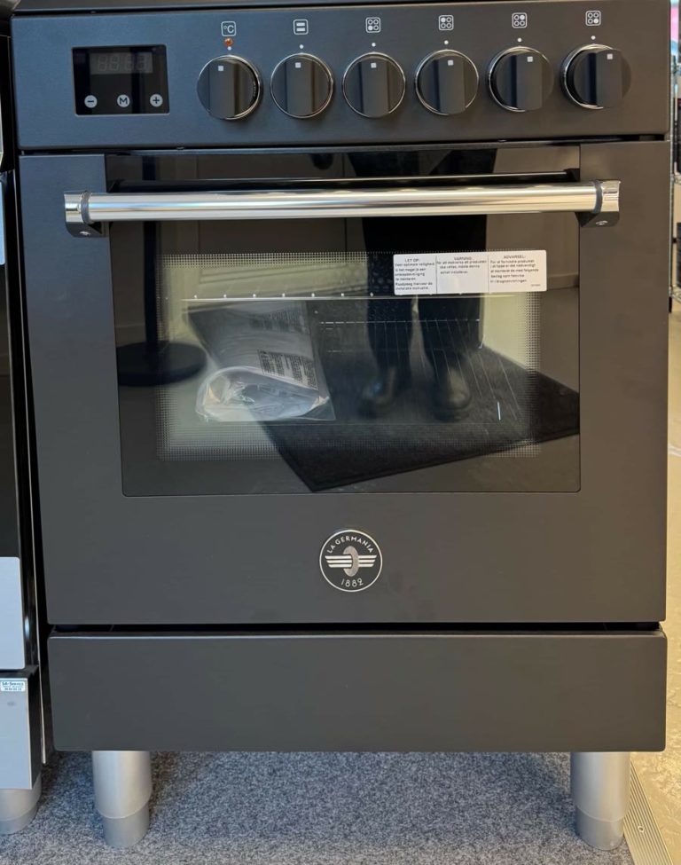 Bertazzoni La Germania AM64C61CNE (60 cm, sort) gaskomfur