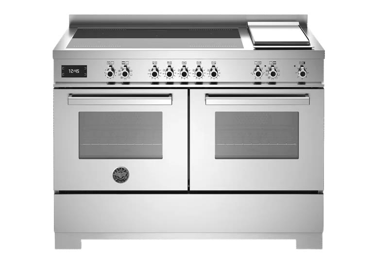 Bertazzoni Professional 120 cm induktion + stegeplade Bertazzoni komfur