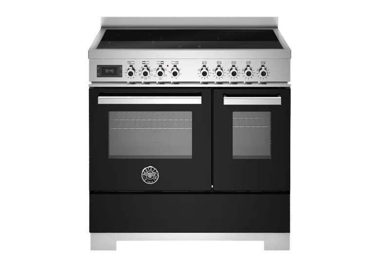 Bertazzoni Professional 90 cm induktion, 2 ovne Bertazzoni komfur