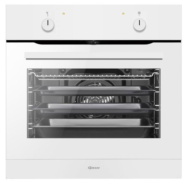 Gram IO5610-90W (65 l, hvid) ovn