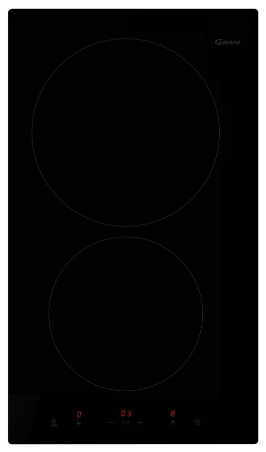 Gram KKI 3222-90 T (30 cm, 2 zoner) induktionskogeplade