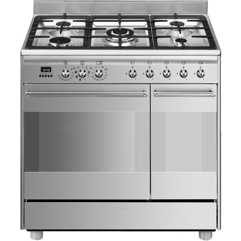 Smeg SCB92MX8 (90 cm, 2 elovne) gaskomfur