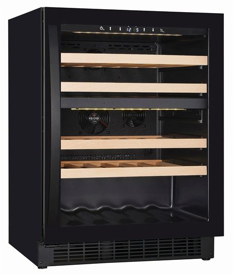 Combisteel vinkøleskab 119 liter, 2 zoner